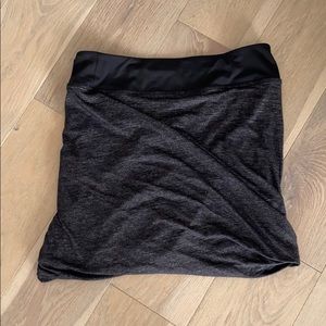 Black athleta skirt